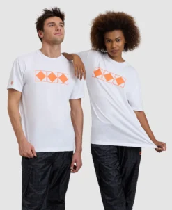 T-shirt Unisex Arena 50° Bianco -Negozio online Costume Da Bagno 006245100 001 xl 4