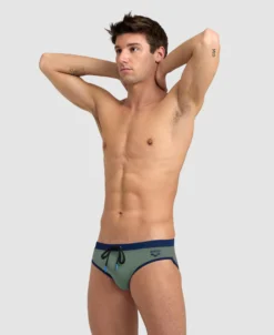 Arena Slip Uomo Fundamentals Borders R -Negozio online Costume Da Bagno 006450670 001 xl 7