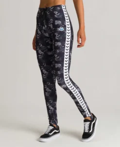 Arena Pantaloni Con Staffa Donna Caroline Team