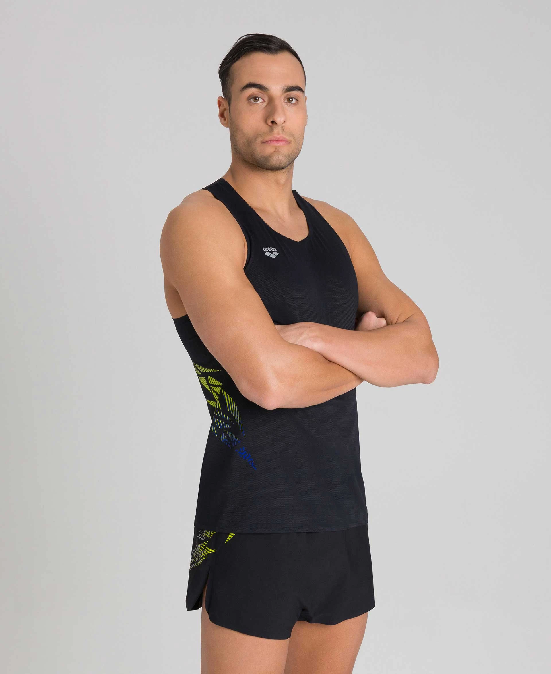 Arena Canotta In Mesh Uomo A-One 1 Arena Canotta In Mesh Uomo A-One