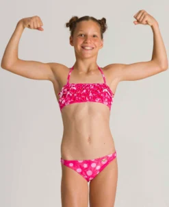 Arena Bikini Tropical Summer Bandeau Rouche Per Ragazze -Negozio online Costume Da Bagno ftp m magentoproduct photos003084950 001 xl 3