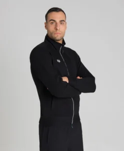 Arena Giacca Con Zip Uomo Inserti A Costine