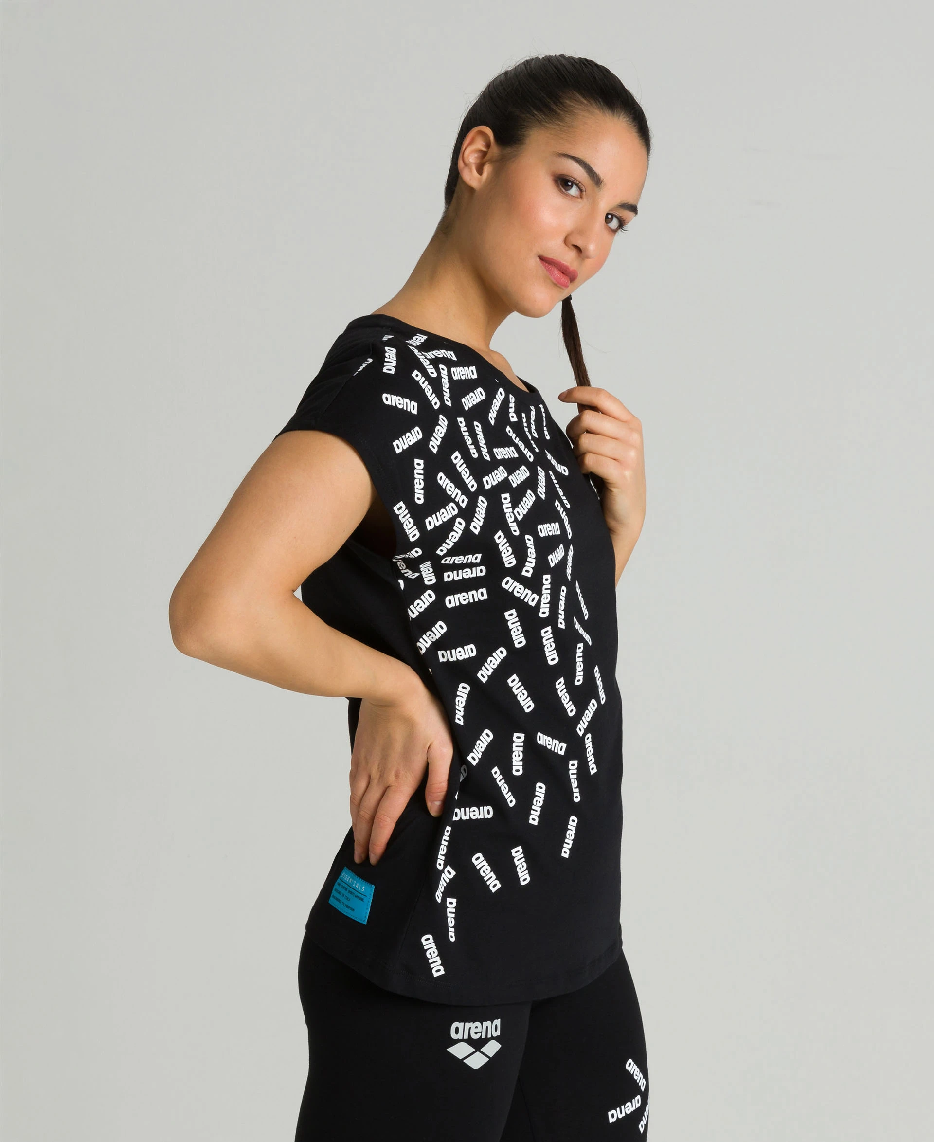 Arena T-Shirt Donna Te Cap Sleeve 2 Arena T-Shirt Donna Te Cap Sleeve - immagine 2