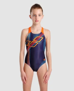 Arena Costume Intero Ragazza Swim Pro Stampa Linee E Pois -Negozio online Costume Da Bagno ftp m magentoproduct photos005084730 001 xl
