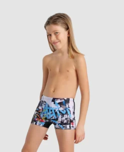 Arena Short Ragazzo Stampa Graffiti