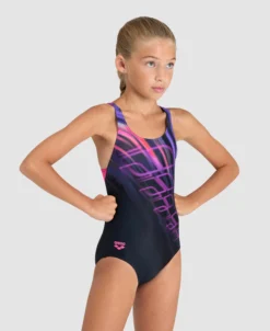 Arena Costume Bambina Stampa Sfumata