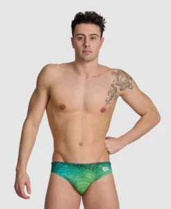 Arena Slip Da Nuoto Da Uomo Stampa Giornata Mondiale Della Terra