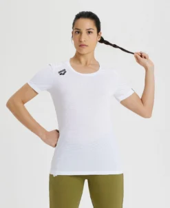 Arena T-shirt Tecnica Donna Tinta Unita