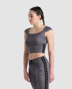 Top Donna Arena Icons Délavé