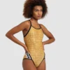 Costume Donna Super Fly Arena 50° Oro