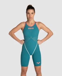 Arena Powerskin Carbon-Glide Calypso Bay Donna Aperto Dietro Ed. Limit.