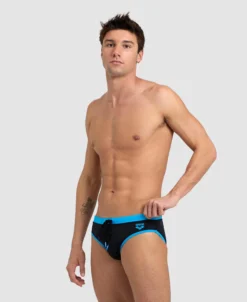 Arena Slip Uomo Fundamentals Borders R -Negozio online Costume Da Bagno ftp m magentoproduct photos006450570 001 xl 2