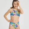 Arena Bikini Con Crop Top Ragazza Colori Pastello